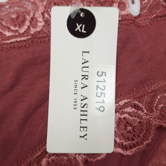 Laura Ashley Womens Lace Trim Bikini Panties 7-Pack XL Super Soft Rayon Spandex - Picture 6 of 15